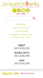 Mobile Screenshot of jacquelinebanks.com